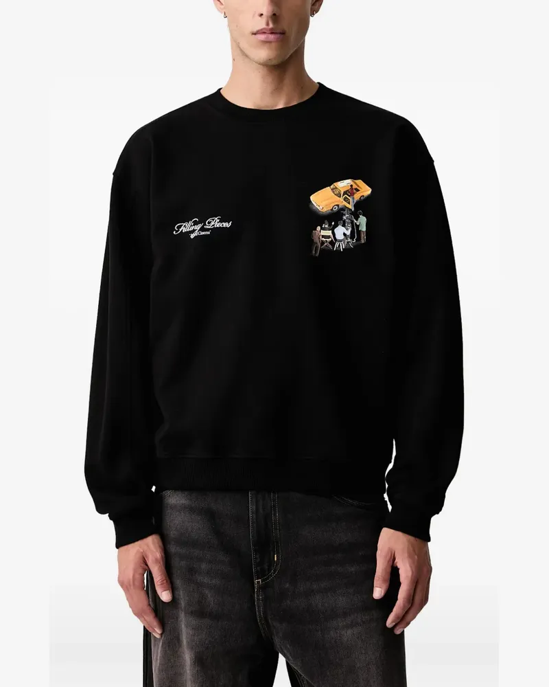Filling Pieces Film Set Sweatshirt - Schwarz Schwarz