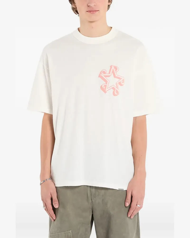 REPRESENT Initial Star T-shirt - Nude Nude