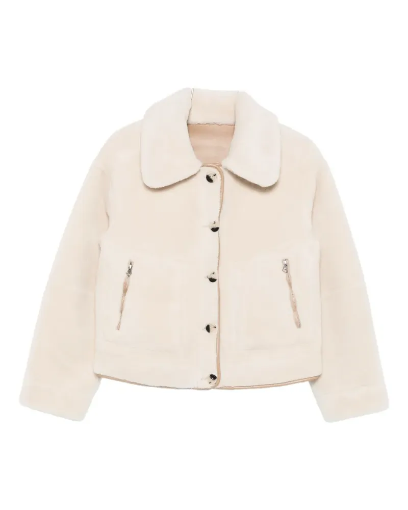 Urbancode Jacke mit Knopfverschluss - Nude Nude