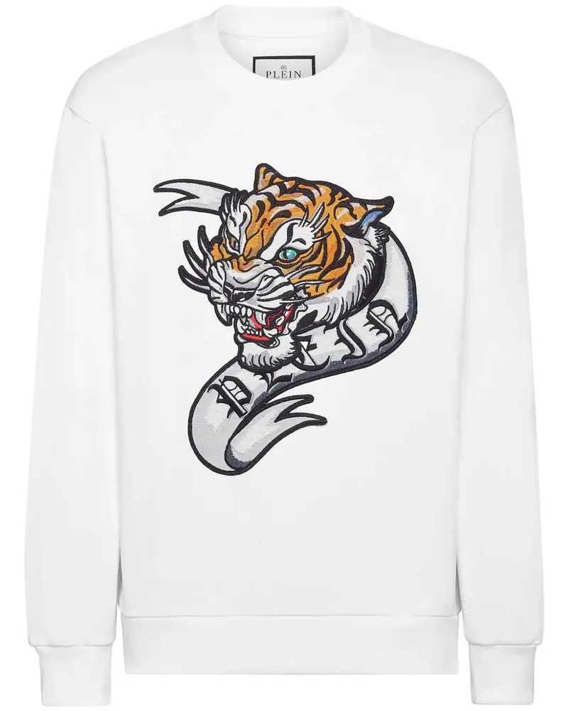Philipp Plein Sweatshirt mit Tattoo-Print - Weiß Weiß