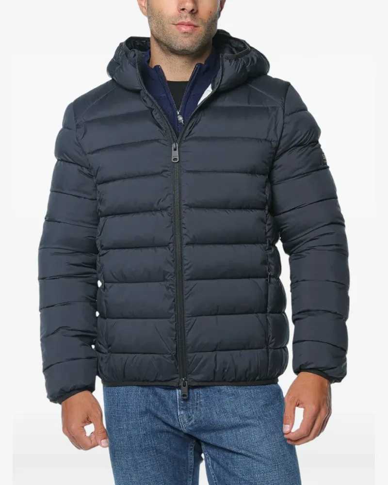 ECOALF Aspenalf hooded padded jacket - Blau Blau