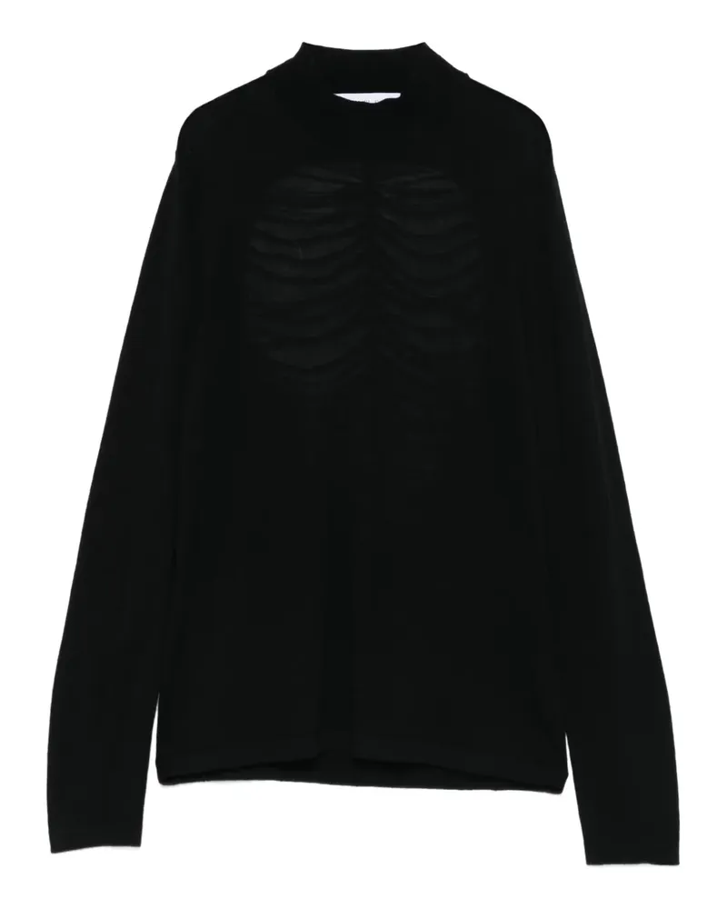 Raquel Diniz Xenia Pullover mit Stehkragen - Schwarz Schwarz