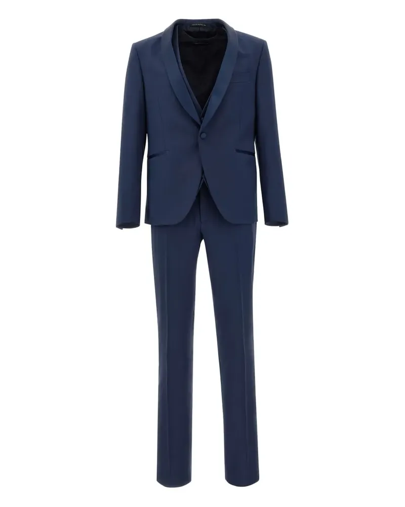 Carlo Pignatelli Dreiteiliger Anzug - Blau Blau