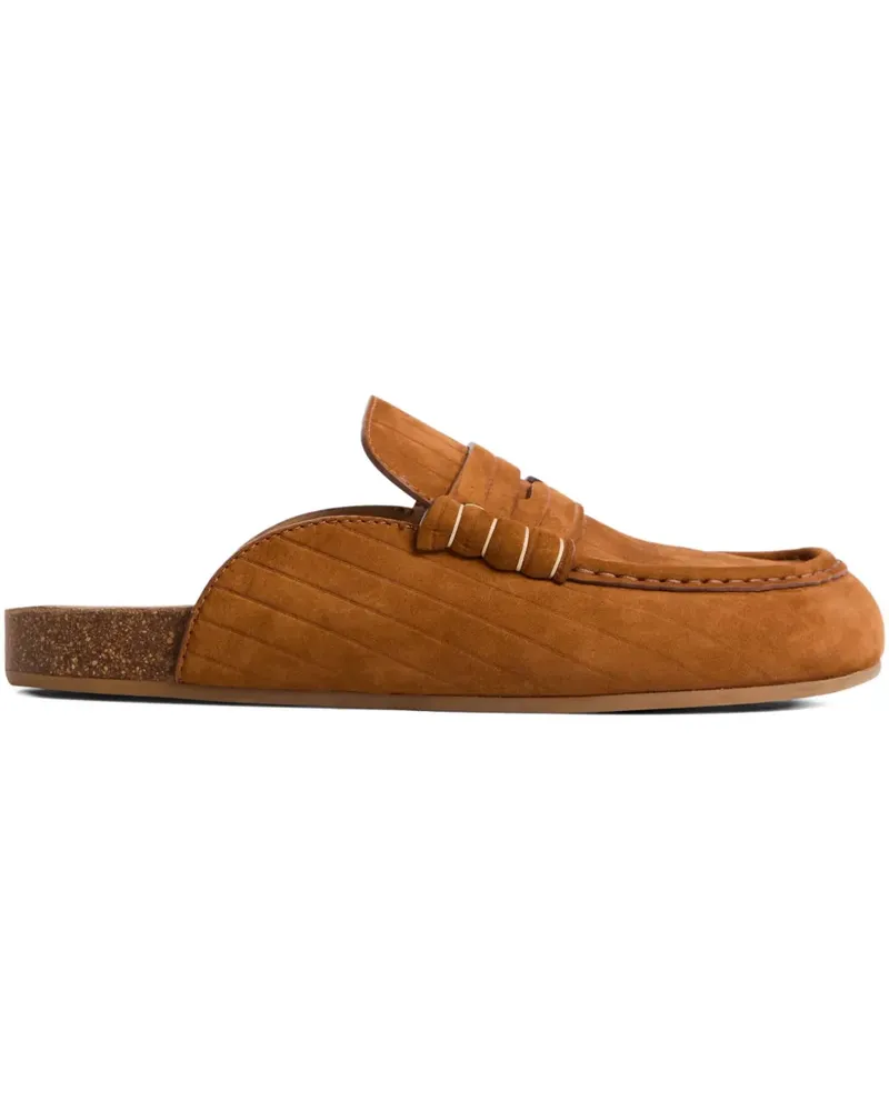 J.W.Anderson Mules aus Wildleder - 604 CARAMEL 604