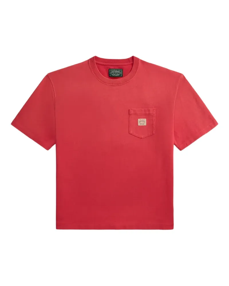 Ralph Lauren patch-pocket T-shirt - Rot Rot