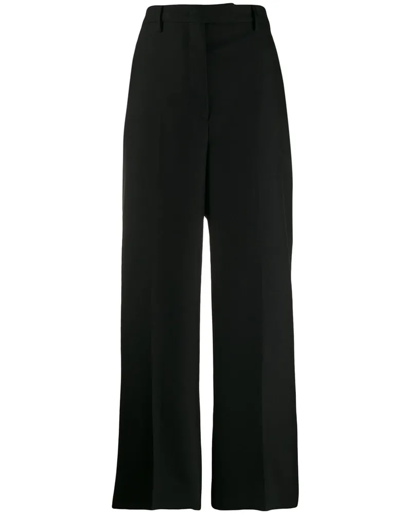 Prada Hoch sitzende Hose - Schwarz Schwarz