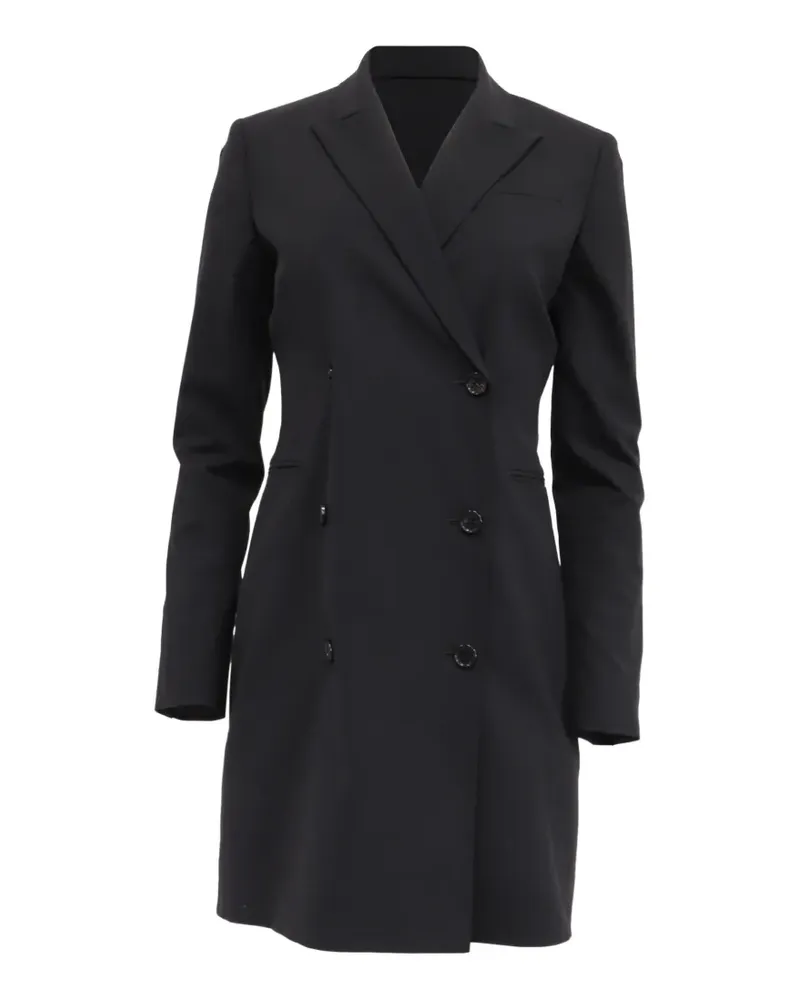 Theory Double-breasted blazer dress - Schwarz Schwarz
