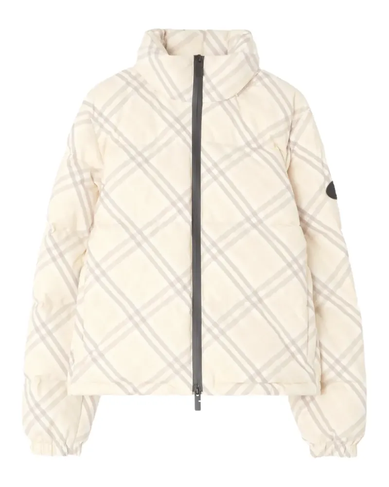 Burberry check Ambleside puffer jacket - Nude Nude