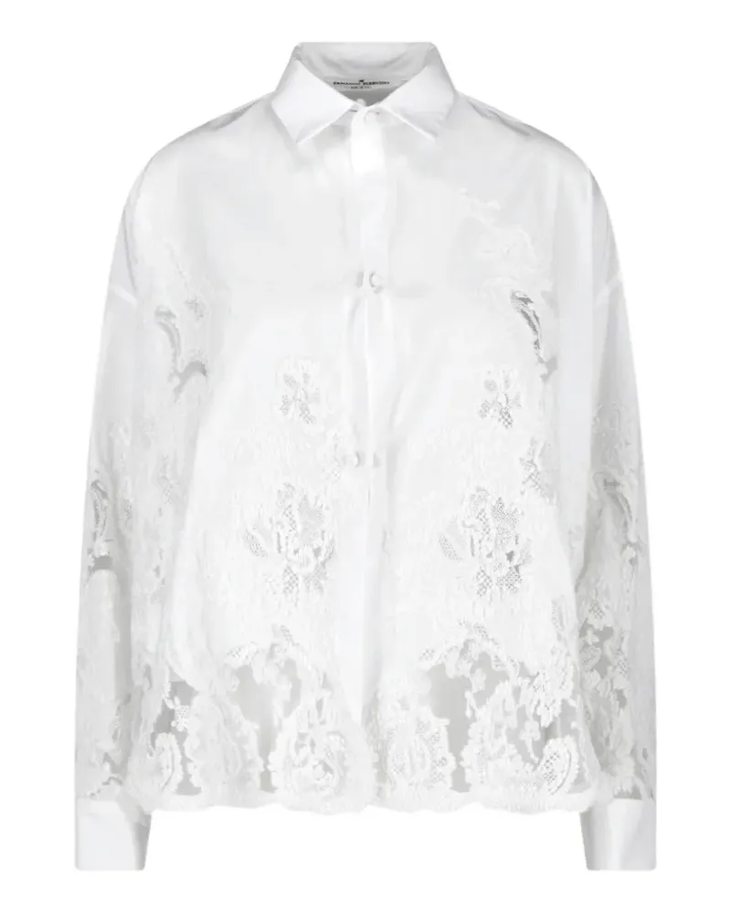 Ermanno Scervino button-up shirt - Weiß Weiß