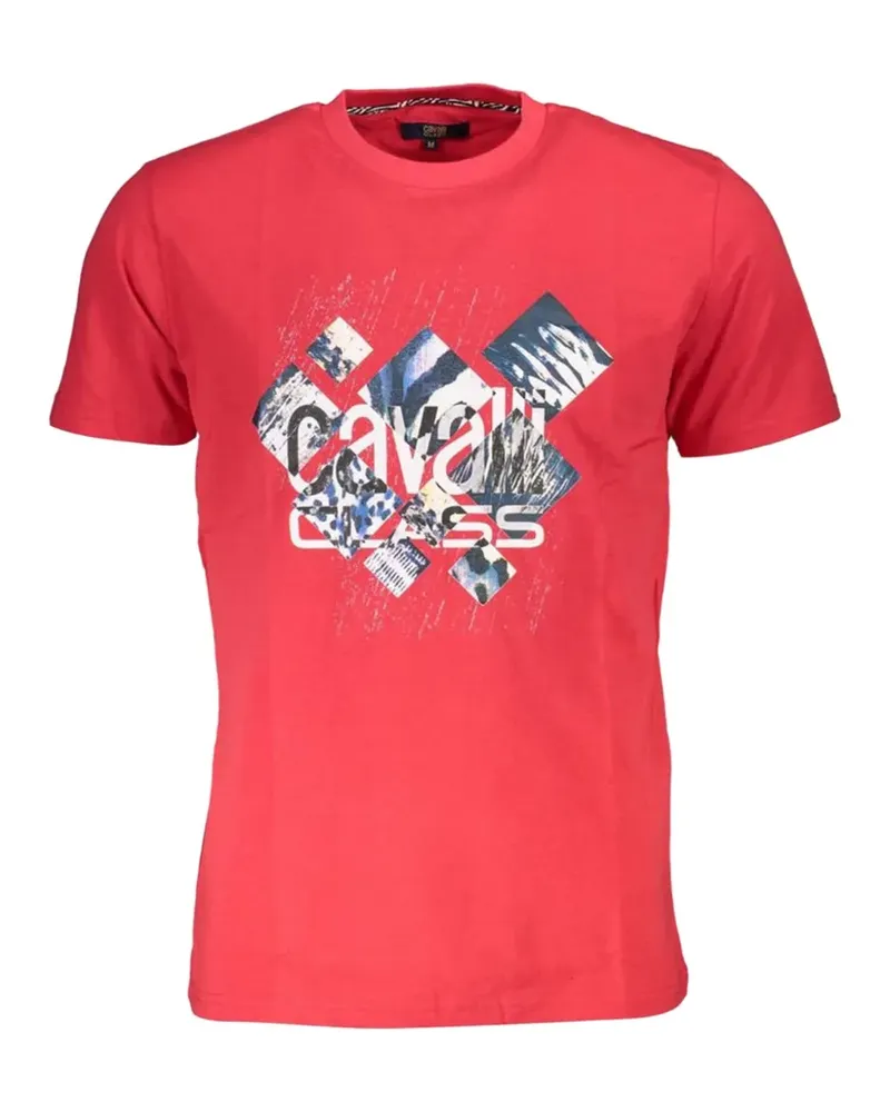 Roberto Cavalli graphic-print T-shirt - Rot Rot