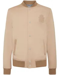 Billionaire Bomberjacke mit Knopfleiste Nude