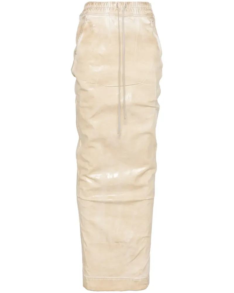 DRKSHDW by Rick Owens Pillar Maxirock - Nude Nude