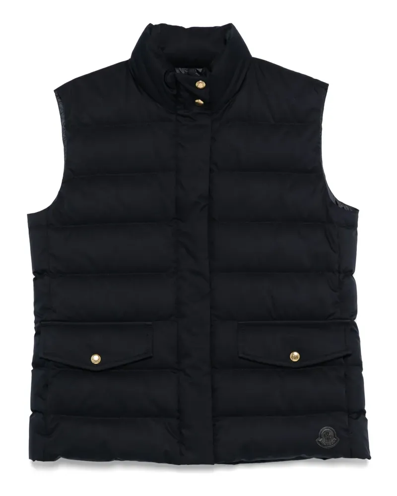 Moncler Wattierte Besset Weste - Blau Blau