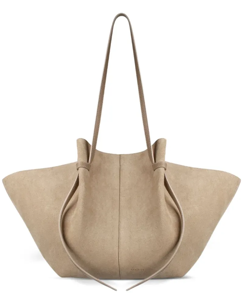 YUZEFI Große Mochi Handtasche - Nude Nude