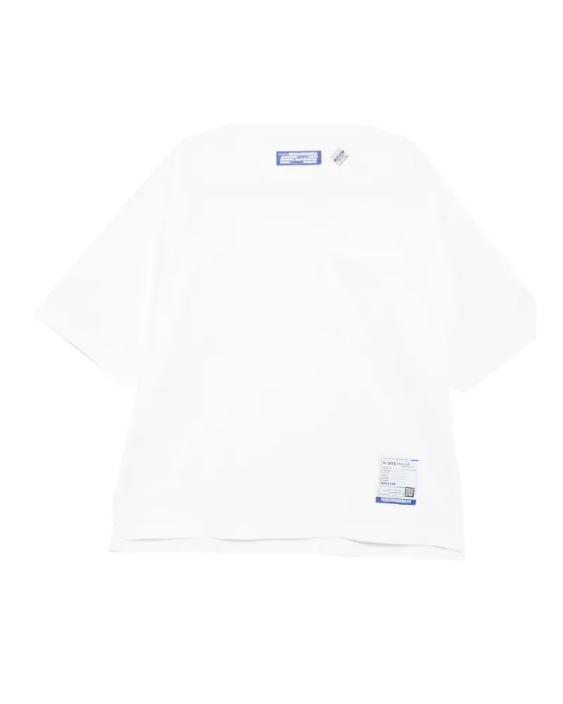 MIHARAYASUHIRO T-Shirt mit Tasche - Weiß Weiß