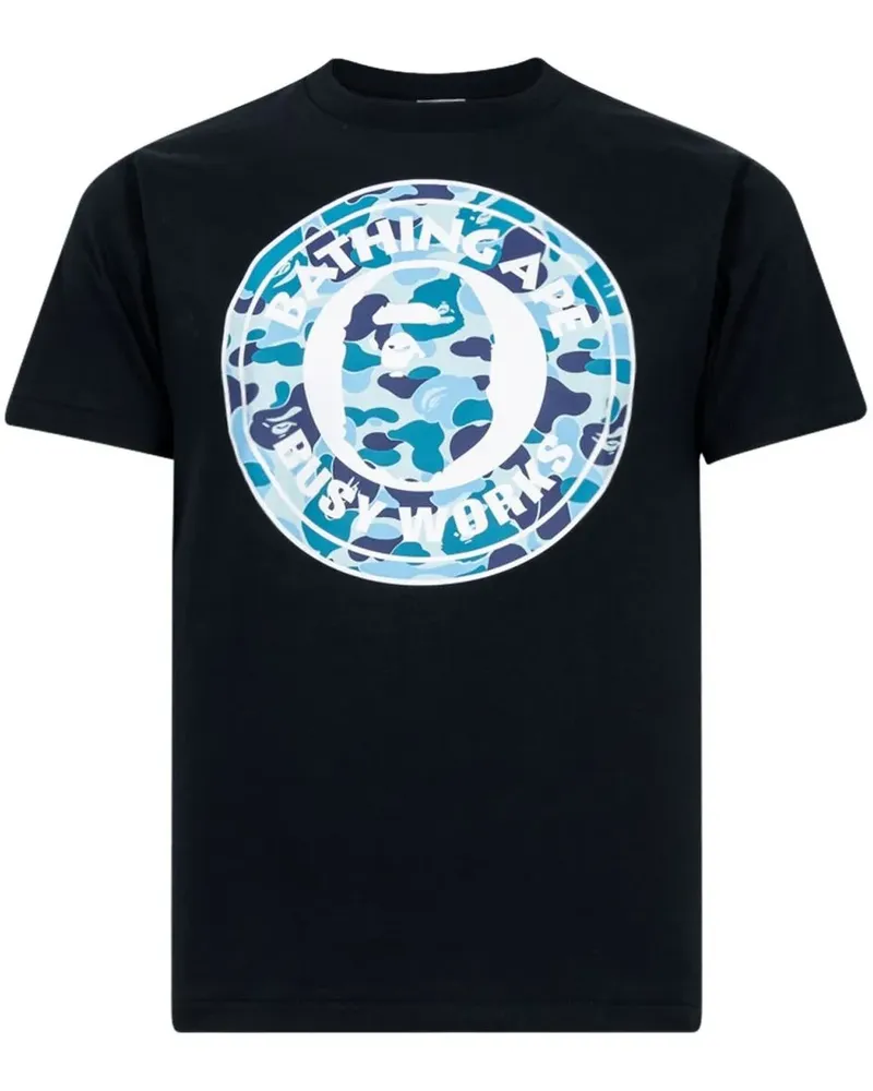 BAPE ABC Busy Works T-Shirt - Schwarz Schwarz