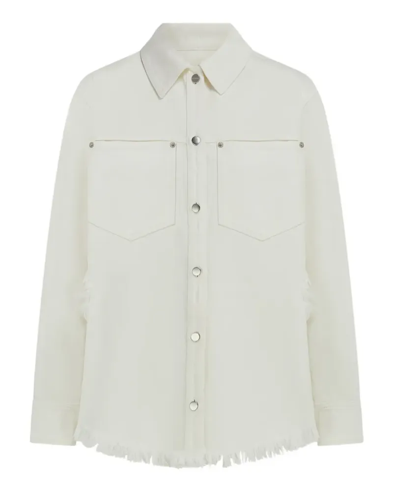 Ferragamo Jeans-Blouson - Weiß Weiß