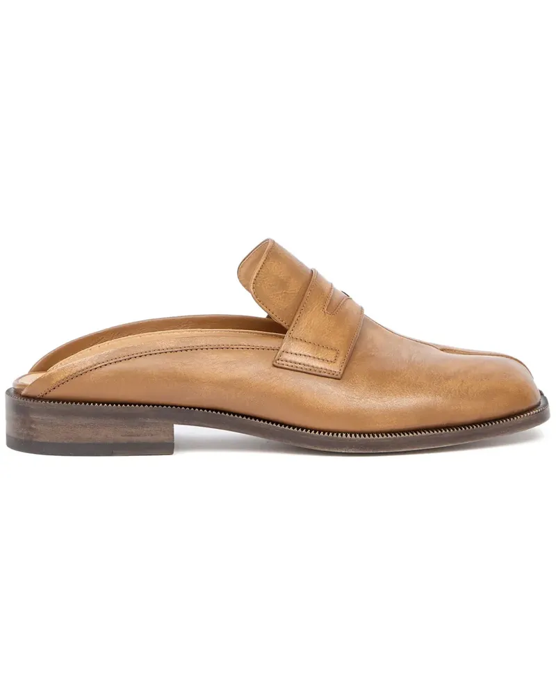 Maison Margiela Tabi Loafer-Mules - Nude Nude