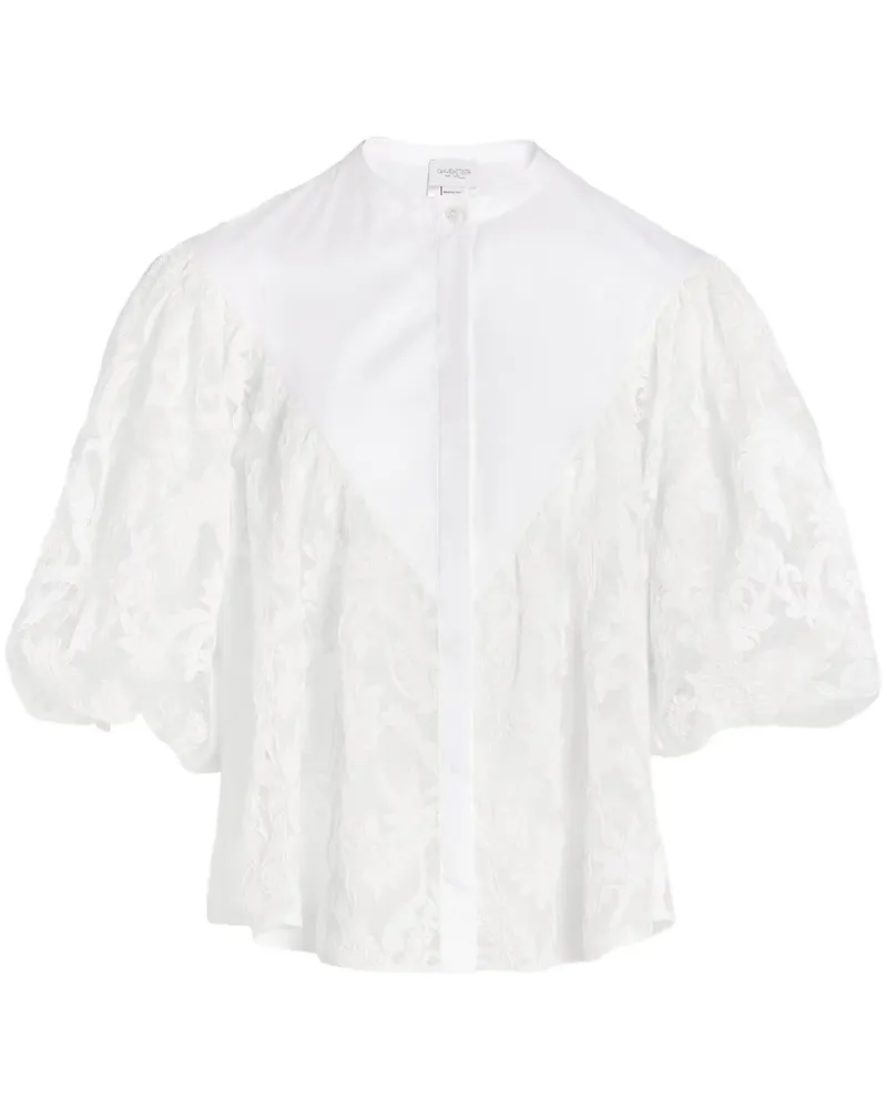 Giambattista Valli Bluse aus Spitze - Weiß Weiß