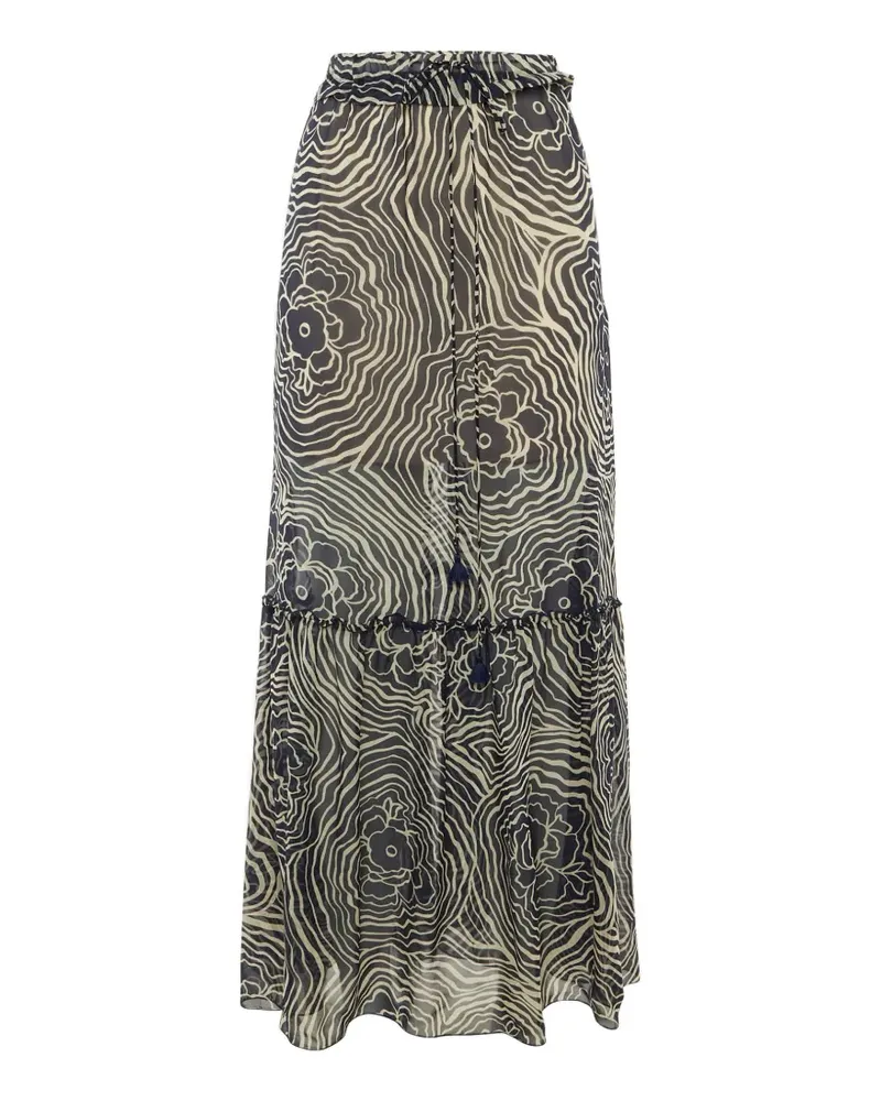 See by Chloé Maxirock mit Print - Blau Blau