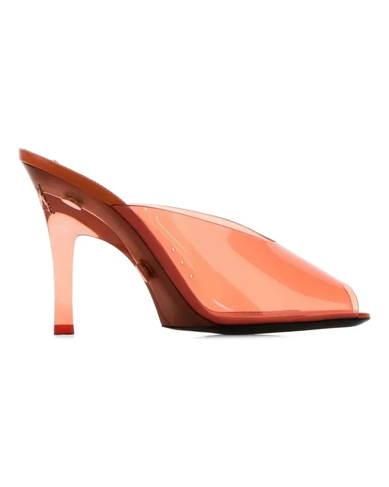 Saint Laurent Sabrina heeled sandals - Orange Orange