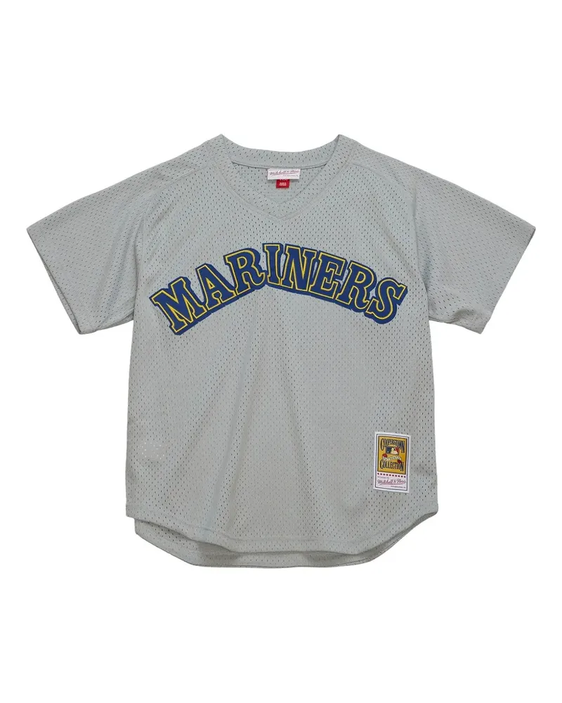Mitchell & Ness MLB Mariners 1989 Edgar Martinez T-Shirt - Grau Grau