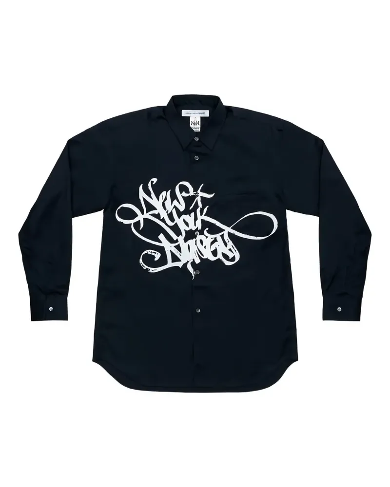 Comme des Garçons x A$AP Nast New York Nasty Hemd - Blau Blau