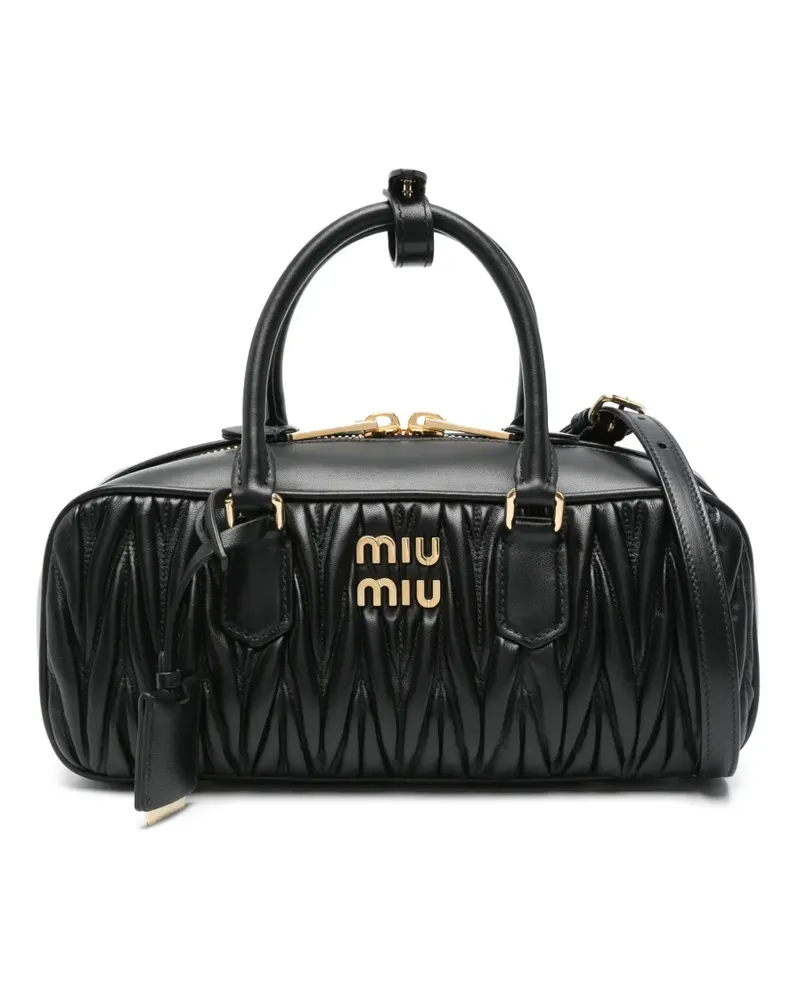 Miu Miu Kleine Arcadie Tote Bag - Schwarz Schwarz