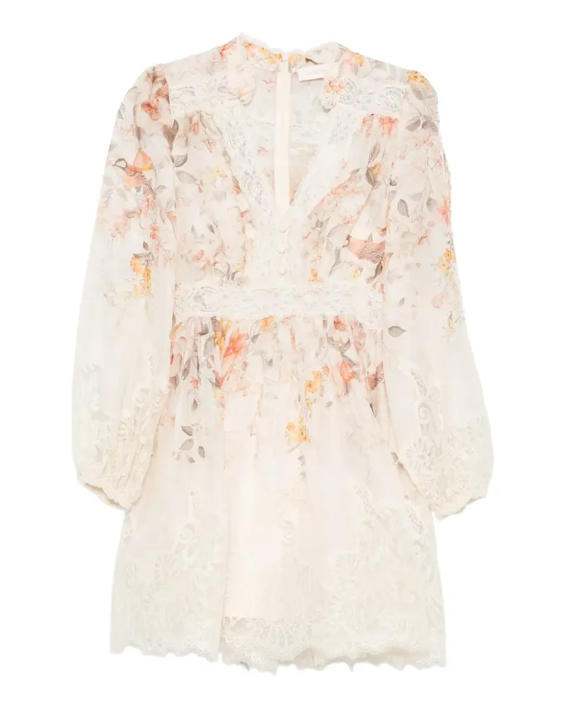 Zimmermann Luna mini dress - Rosa Rosa
