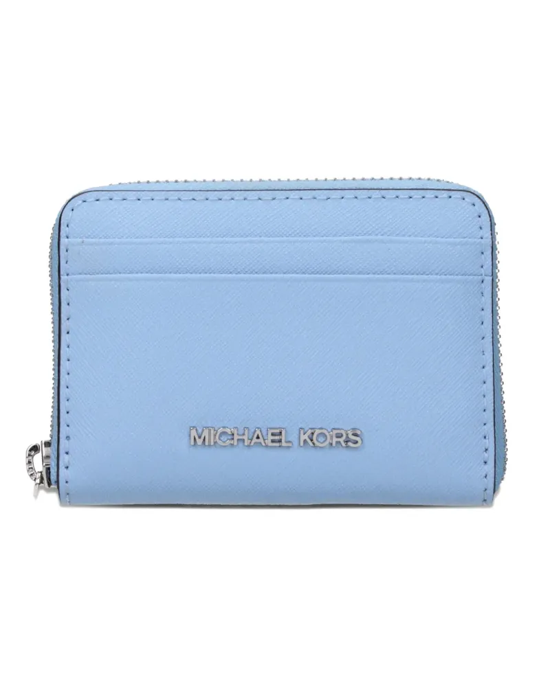 Michael Kors medium Jet Set wallet - Blau Blau
