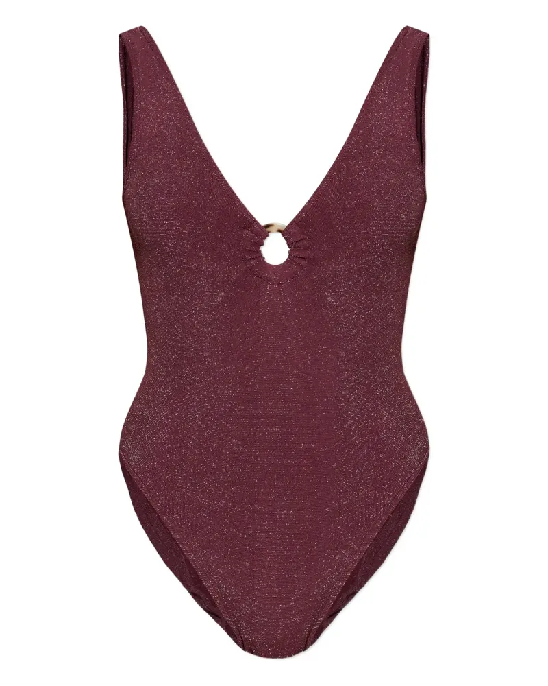 bond-eye Ring Mara swimsuit - Violett Violett