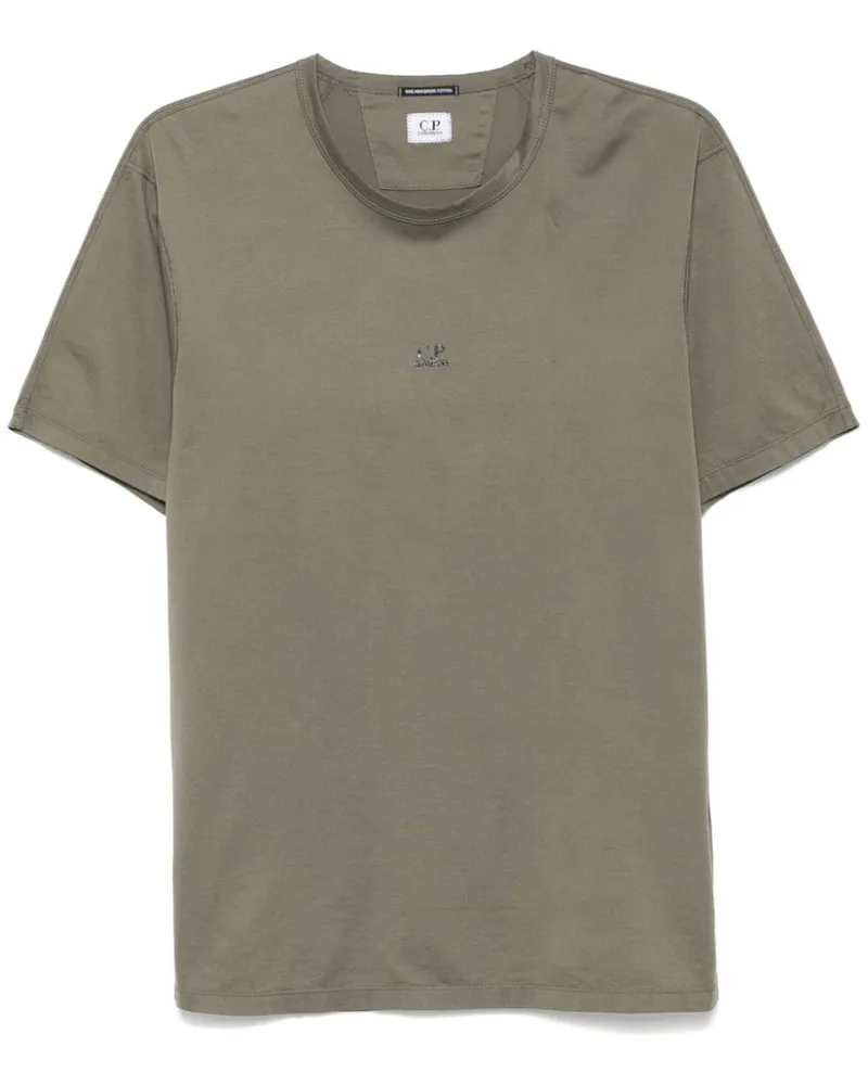C.P. Company T-Shirt mit Logo-Print - Grün Grün