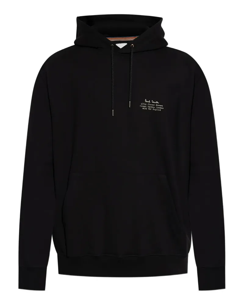 Paul Smith Hoodie mit Logo-Print - Schwarz Schwarz