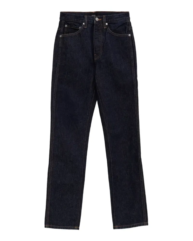 KHAITE Benson Straight-Leg-Jeans - Blau Blau
