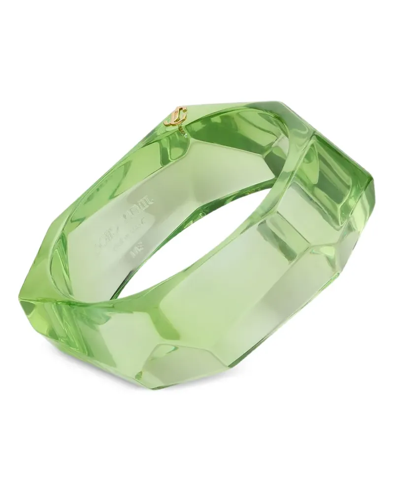 Jimmy Choo Faceted Armband - Grün Grün