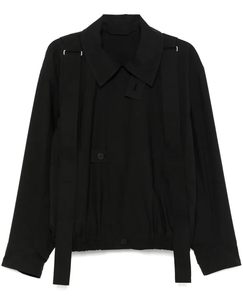 Issey Miyake Parachute Jacke - Schwarz Schwarz