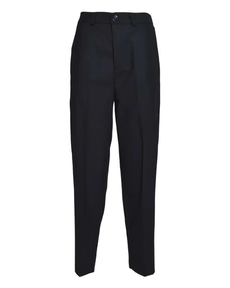 SOLOTRE belt-loops trousers - Blau Blau
