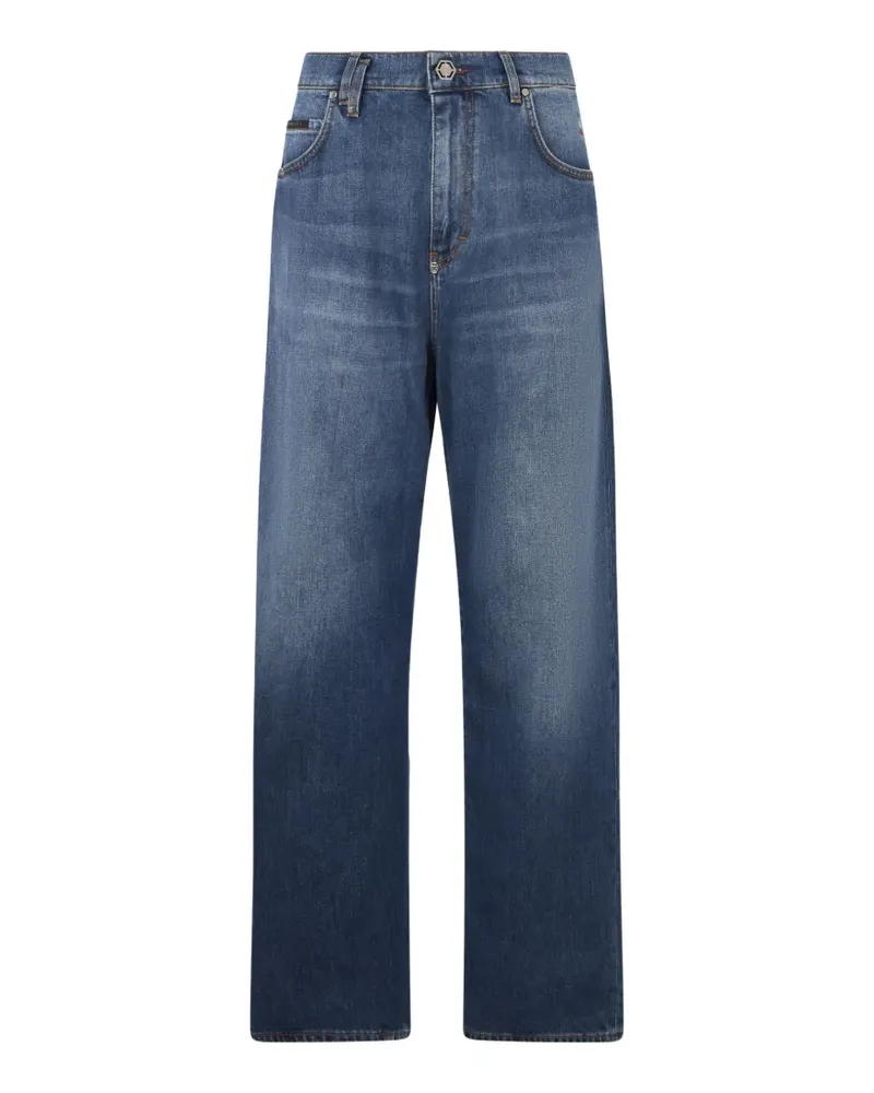Philipp Plein stone-washed jeans - Blau Blau