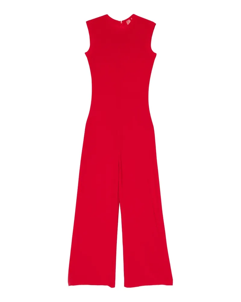 Norma Kamali Ärmelloser Jumpsuit - Rot Rot