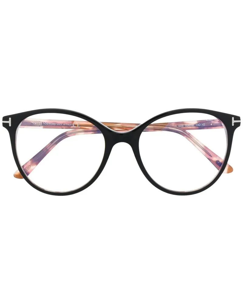 Tom Ford FT5742B Brille mit eckigem Gestell - Braun Braun