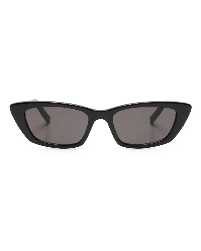 Saint Laurent 277 Cat-Eye-Sonnenbrille - Schwarz Schwarz
