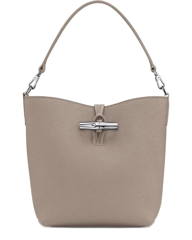 Longchamp Kleine Le Roseau Beuteltasche - Nude Nude