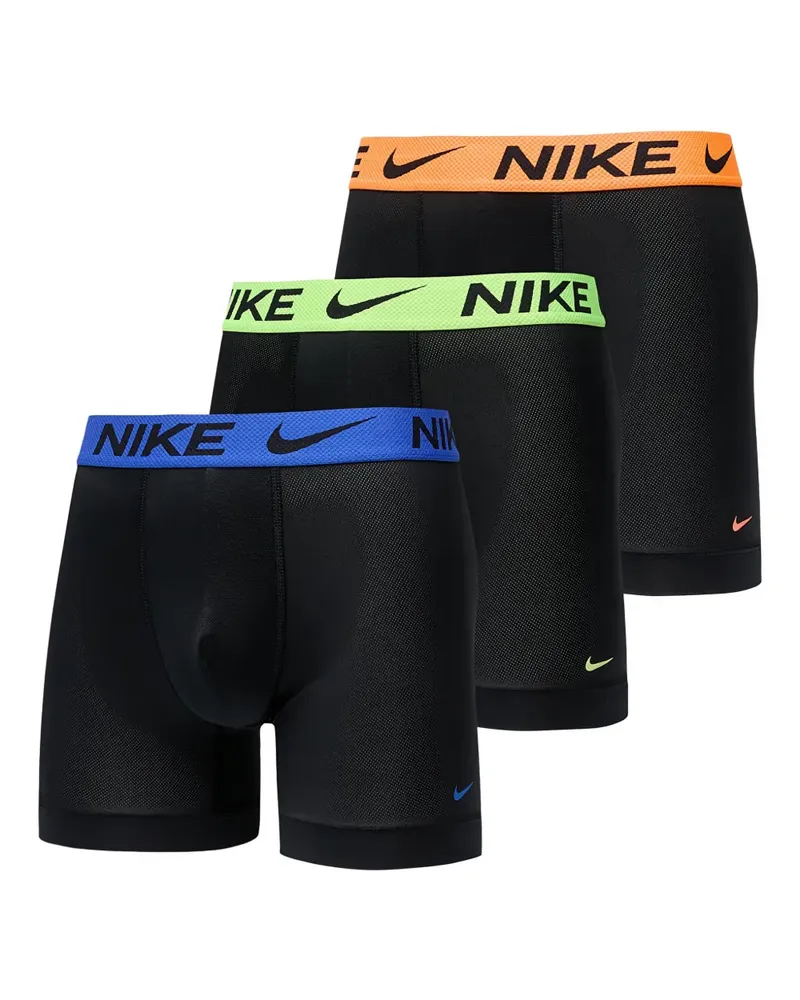 Nike Set aus drei Boxershorts mit Logo-Bund - Schwarz Schwarz