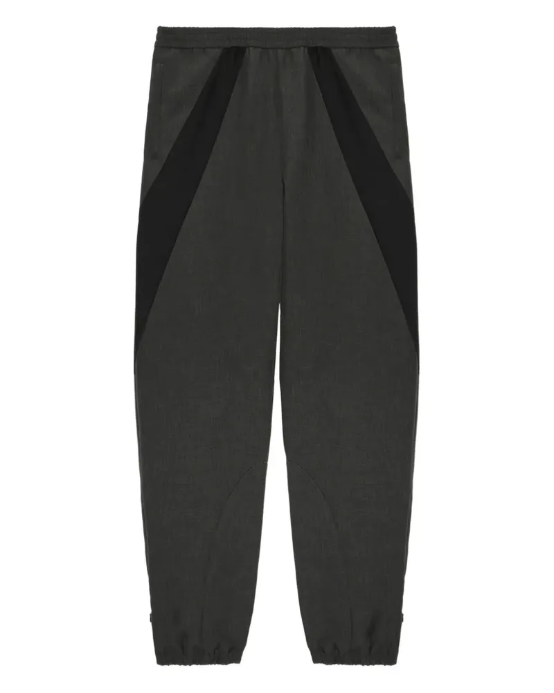 MSGM panelled trousers - Grau Grau