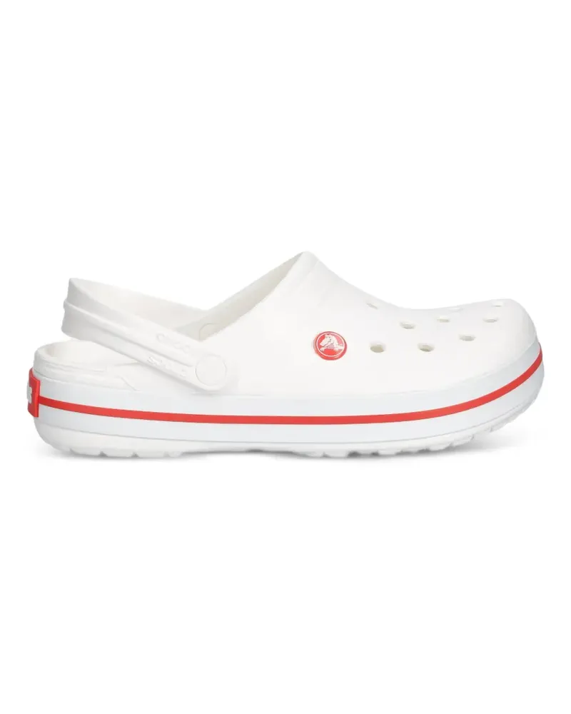 Crocs Crocband perforated slingback clogs - Weiß Weiß