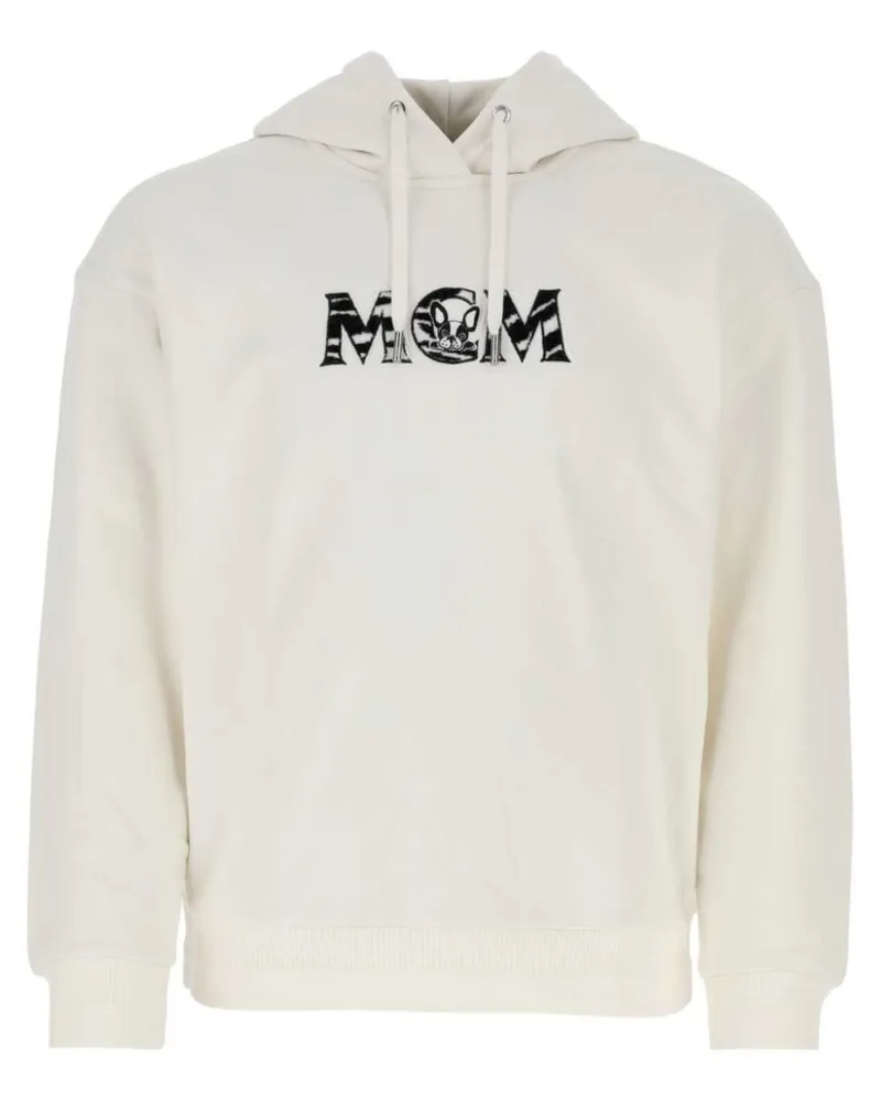 MCM Sweatshirt mit Logo-Print - Nude Nude