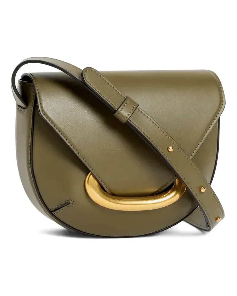 WANDLER small Veneto leather crossbody bag - Grün Grün