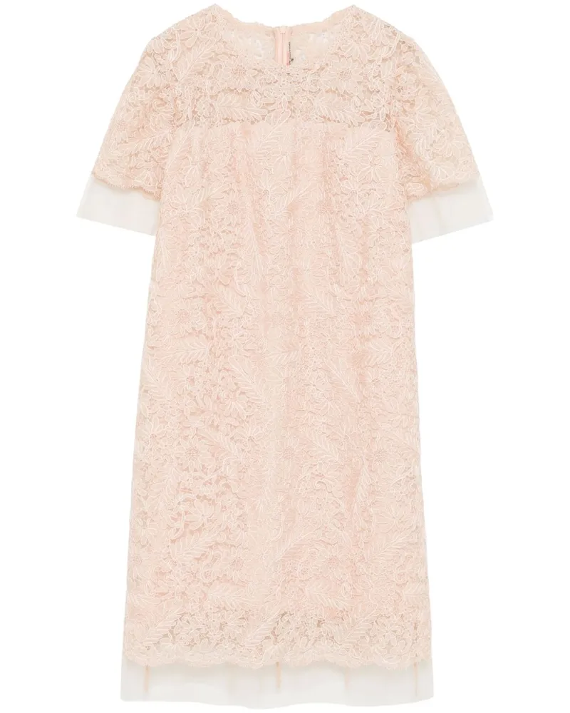 Ermanno Scervino Midikleid aus Spitze - Nude Nude