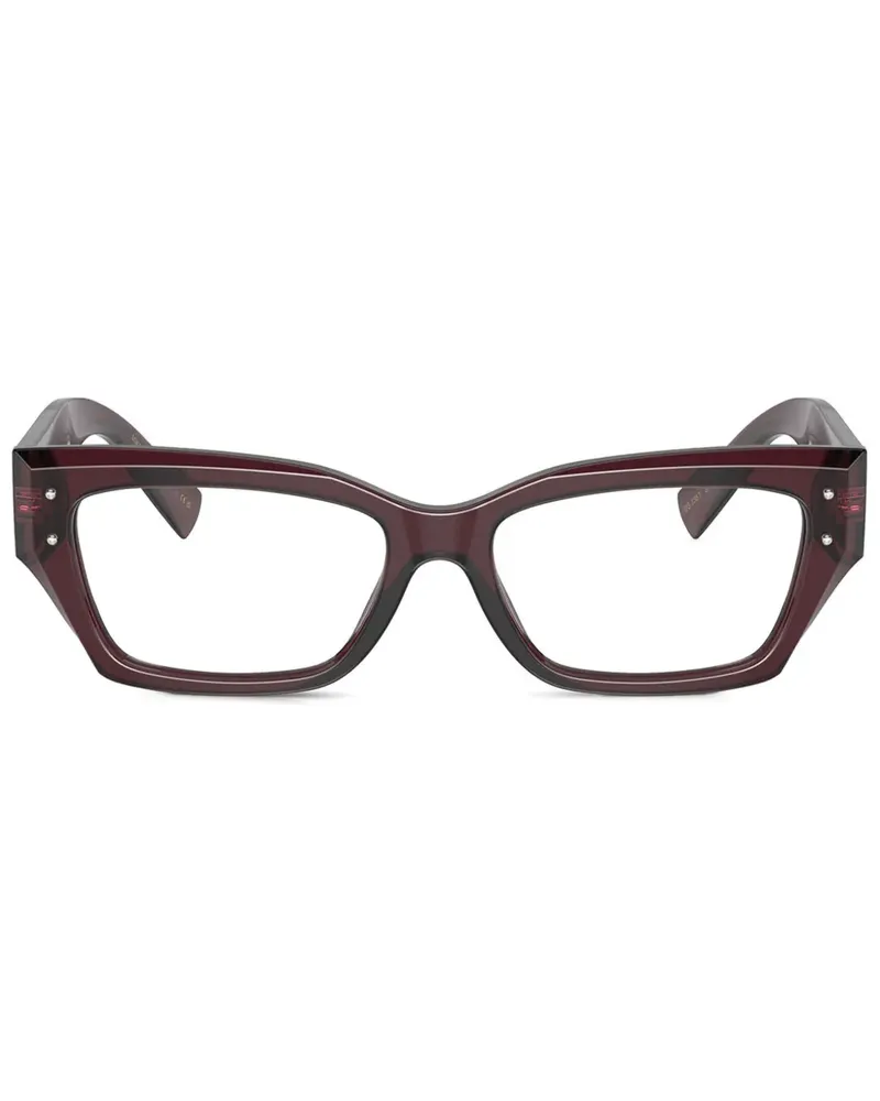 Dolce & Gabbana Brille mit eckigem Gestell - Violett Violett