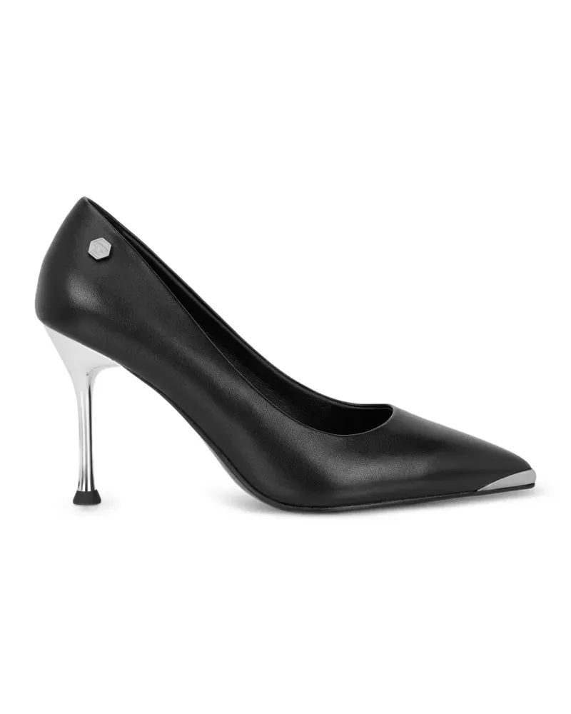 Philipp Plein H110 Pumps aus Nappaleder mit hohem Absatz - Schwarz Schwarz